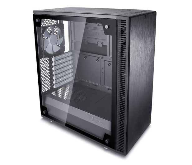 FRACTAL DESIGN Define C TG Black 3.5'HDD 2.5'SDD uATX/ATX/ITX FD-CA-DEF-C-BK-TG - 378349 - zdjęcie 11